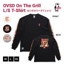  CHUMS チャムス Oversized On The Grill L/T T-Shrit 長袖Tシャツ メンズ ロンT アウトドア キャンプ カジュアル ルームウェア 24春夏新作 CH01-2345