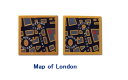 JtX{^@MAG MOUCH CUE4004 Sartorial Elegance Map of London h̒n}