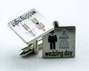 ★カフスボタン MAG MOUCH CU5135 Wedding Wedding Day / Wedding Night 結婚式 初夜