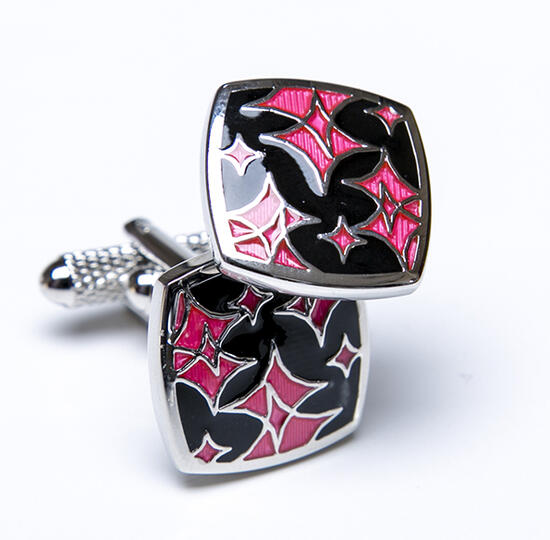 եܥ ONYX-ART LONDON CK473 BLACK PINK CUFFLINCS֤ȹ ˤä᤯褦˥ԥ󥯤...