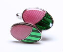 JtX{^ ONYX-ART LONDON CK317 PINK & GREEN OVALEE&#9836;`YłsNƃO[^