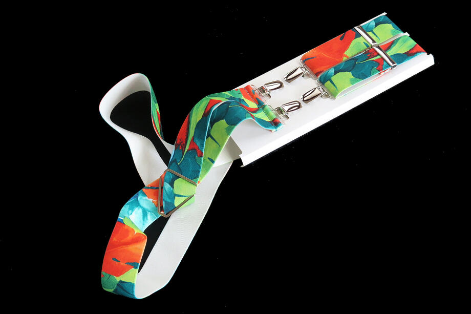 ���������ʥ��å��˥���ե�Ǯ�ӱ��Ӥ���֥����ڥ���� 35mm X�� ����С�����å�tropical rainforest ST.GEORGE BRACE