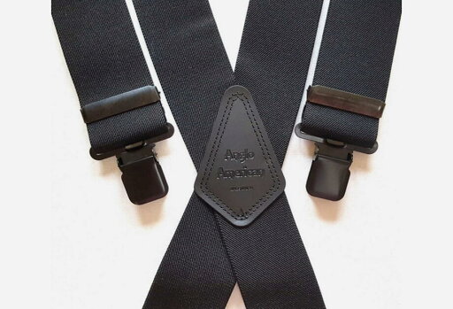 ★ 頑丈な スペンダー 38mm X型 4ブラッククリップMens Braces 1.5 inchi Plain Black Black Clip Anglo American USA from UK★使いたい衝動にかられます・・・❤ ★ 頑丈な スペンダー 38mm X型 4ブラッククリップMens Braces 1.5 inchi Plain Black Black Clip Anglo American USA from UK★使いたい衝動にかられます・・・❤