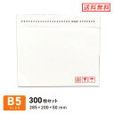 クッション封筒B5サイズ 口幅285×高さ200+折り返し50mm(外寸) 300枚セット
