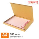 ネコポス・クリックポスト用ダンボール(ケース)A4(N式) 厚さ2.5cm 297×210×深さ21mm 300枚セット(3)