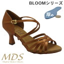 社交ダンス シューズ ダンスシューズ レディース ラテン シューズ MDS BLOOM シリーズ やみつき 厚 クッション ナチュラルグリップ NaturalGrip 女性用【送料無料】(B-1001-027) インポート 社交ダンス 靴 MAJEST マジェスト ダンスシューズ エーディーエス Ads 合同会社