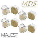 社交ダンス シューズ ダンスシューズ ヒールキャップ 革付き【4足分セット】MDS IMPORT 社交ダンス 靴 ヒール(cap-44-4)皮付き 半 透明 エ...
