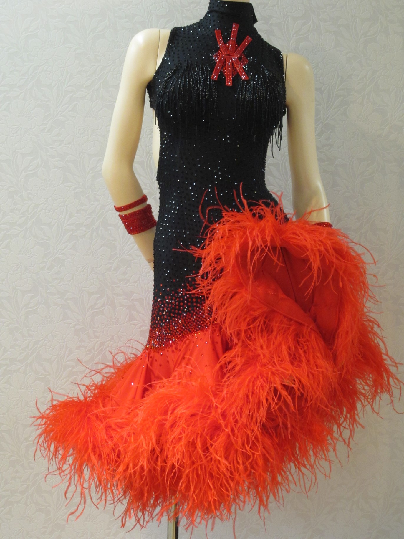 【新品】社交ダンス ラテンドレス L-41