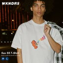 WKNDRS ウィークエンダーズ メンズ tシャツ 半袖 トップス 綿100％ コットン100％ イラスト Jiro 春 夏 韓国 ファッション ブランド ストリート オルチャンファッション 韓国服 デイリーコーデ korea