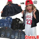 デニム長袖ジャケット(A1259)CROSS-B