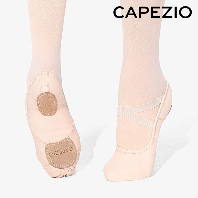 バレエシューズ ストレッチ スプリットソール キャンバス バレエ Capezio カペジオ ヌード バレエシューズ HANAMI 2037W 【cb12】【cb21】【cb32】【RSL】