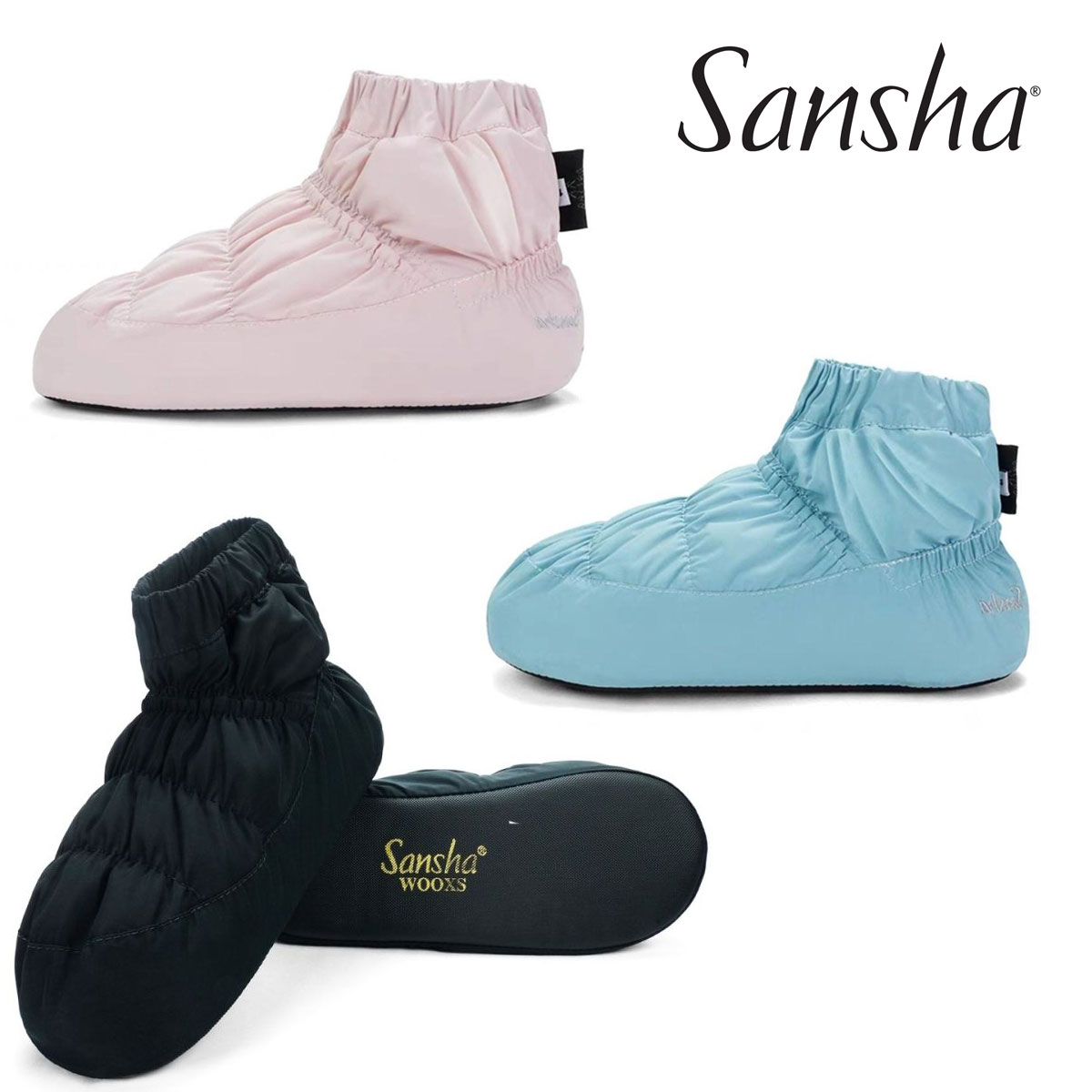 Sansha サンシャ ウォームアップブーツ WOOXS...