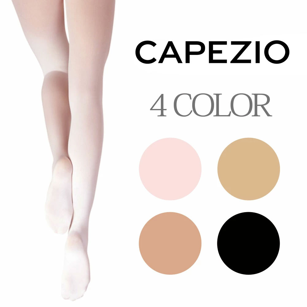 【Capezio】カペジオ Capezio カペジオ バレエ タイツ ダンスタイツ バレエ ジャズダンス モダンダンス ヨガ 大人 ジュニア バレエ用品 ダンス用品 スタジオ ベーシック 1825 楽天