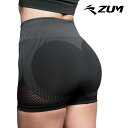 コンプレッション ショートパンツ ZUMF-PANTS001 トレーニング ヨガ エクササイズ ダンス 筋トレ ジム フィットネス コンプレッションウェア コンプレッション 着圧 アンダーウェア ガードル シェイパー 補正下着 体型カバー(4)