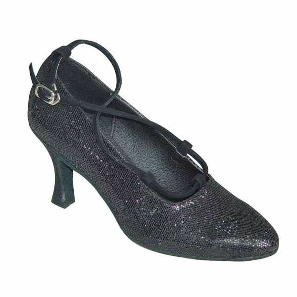 ダンスシューズ・社交ダンスシューズ・レディース【セミオーダー】女性モダンシューズ・黒ブラック682002セミオーダー品ですのであなたにぴったりの1足がつくれますよ♪