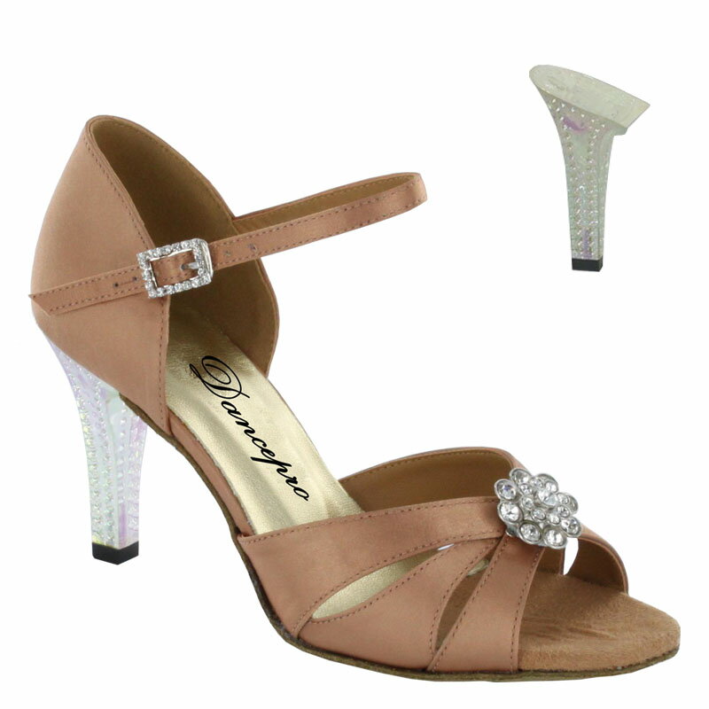 あなたの足に合わせたセミオーダーメイドシューズだから、 踊りやすく疲れにくいです！ こちらの商品はセミオーダー商品のため、ご注文をお受けしてから お届けまでに、約1ヵ月程お時間を頂きますので予めご了承ください。 写真は、8.0cm透明ヒール...