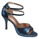 ダンスシューズ・社交ダンスシューズ・レディース【即納商品】女性タンゴシューズ・紺ネービー・tango_194_nvy