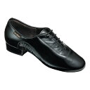 ダンスシューズ・社交ダンスシューズ・メンズ【即納商品】男性競技用モダンシューズ・黒ブラック1300-1