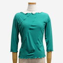 【SALE】JOAN トップス 70127-A 緑 Mサイズ 社交ダンス レッスン パーティー 衣装 カットソートップス 女性衣装 練習着 パーテイー着 Tシャ...