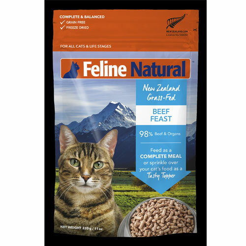 Feline Natural t[YhC r[tEtB[Xg 320g(1.28kg)[ Lbgt[h SN tB[Ci` t[YhC ]