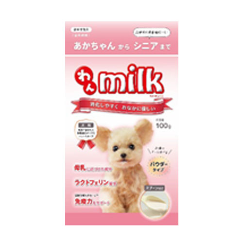 ニチドウ わんミルク 100g×30個 [ 犬用 ミルク 全年齢対応 ]