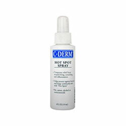 C-DERM クールスポッツスプレー Mサイズ（119ml) [ 犬・猫用 赤い腫れに シーディーム ]