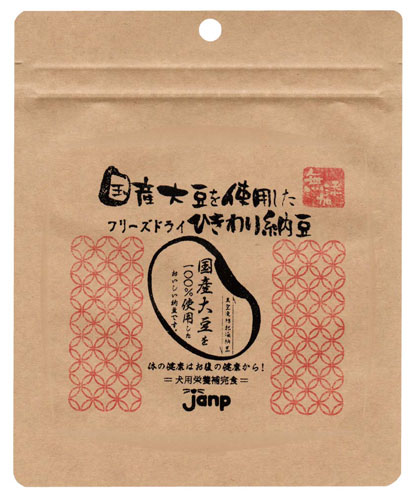 国産大豆を使用したフリースドライひきわり納豆 80g[ ドッグフード おやつ ジャンプ ]