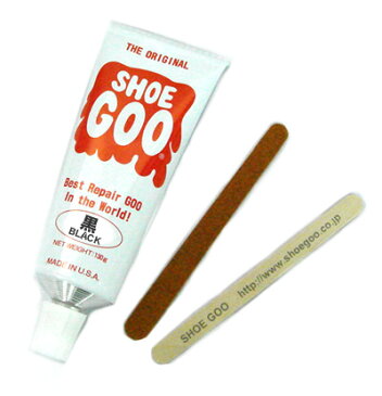 もうすぐ終了！キャッシュレス5％還元シューグー ( shoe goo ) 靴・靴底の修理・補修 用品 100g 黒色 ブラック靴 ( スニーカー ブーツ 革靴 白靴 シューズ ) の かかと ( ヒール ソール )の修理剤・補修剤・接着剤コロンブス シューズ強力補修剤