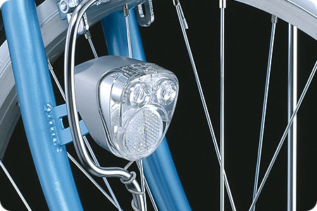 【CATEYE】ハブダイナモ用 高輝度LEDヘッドライト HL-HUB100