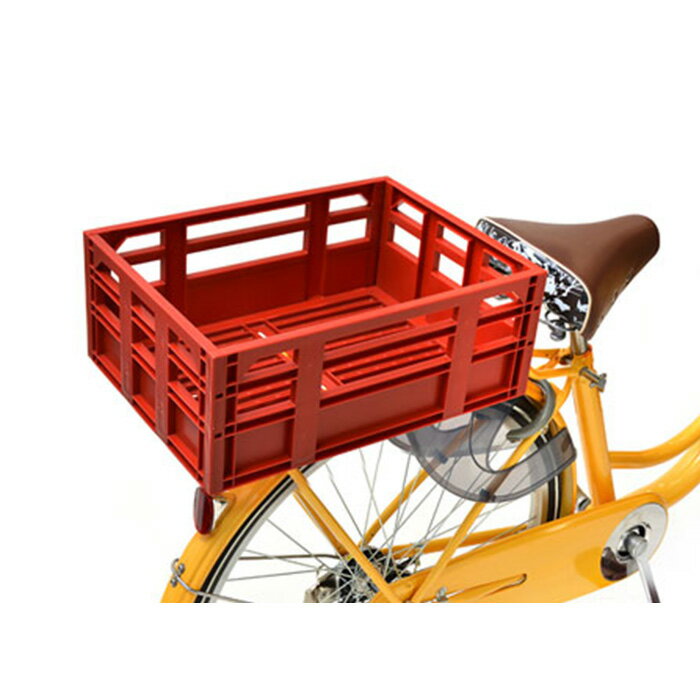 楽天市場】折り畳み自転車 カゴ（カラーレッド）（スポーツ
