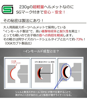 25日エントリー&楽天カード決済ポイント9倍 送料無料ヘルメット 子供用 自転車用ヘルメットOGKカブト PINE パイン ベビー キッズ 幼児 1歳〜3歳(頭囲47〜51cm)子供用自転車ヘルメット チャイルドシート子供乗せ自転車幼児車 子供自転車 子供用一輪車 キッズバイクに - Image 3