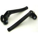 10日エントリー&楽天カード決済で合計ポイント13倍 自転車用ブレーキレバー ミニ、軽快車用 ブラック 左右セット
