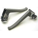 10日エントリー&楽天カード決済で合計ポイント13倍 自転車用ブレーキレバー ミニ、軽快車用 グレー 左右セット