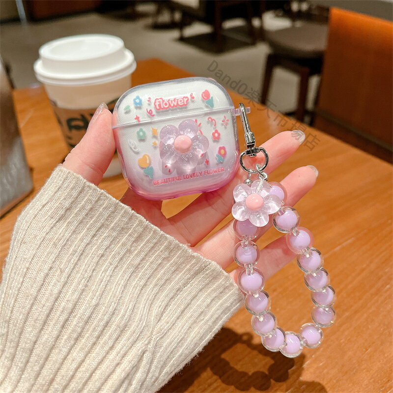 【11色】AirPods 4ケース 可愛い ストラップ付き AirPods 4 アクティブノイズキャンセリング搭載 2024 ケース ロブスター留め金 ペンダント付き Airpods 第4世代ケース 透明ケース イヤホン収納ケース 面白い エアーポッズ 保護カバー 可愛い ソフトケース dando-10030140 DandO サンプル画像3