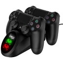 【最新版】PS4 コントローラー 充電スタンド 2台同時充電 スイッチ 充電スタンド DS4/PS4 Pro/PS4 Slim 充電器 コントローラー 充電 プ...