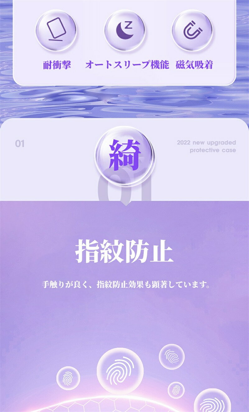 【磁気吸着】iPad air 2024 第10世代 Air5 Air4 ケース 10.9 iPad Air 第5世代 iPad 第9世代 第8世代 第7世代 10.2インチ ケース 手帳型 カバー ipad 2022 薄型 iPad Pro 11 第7世代 2022 インチ 分離式 三折り PUレザー 透明 おしゃれ 屈曲防止 ペン充電対 透明