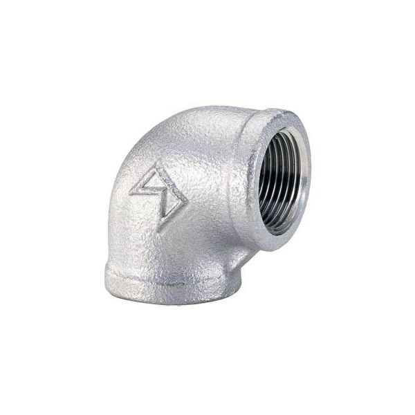 ステンレス鋼管継手 ねじ込み形 エルボ(PL) PL32A 呼び径(Rc)::