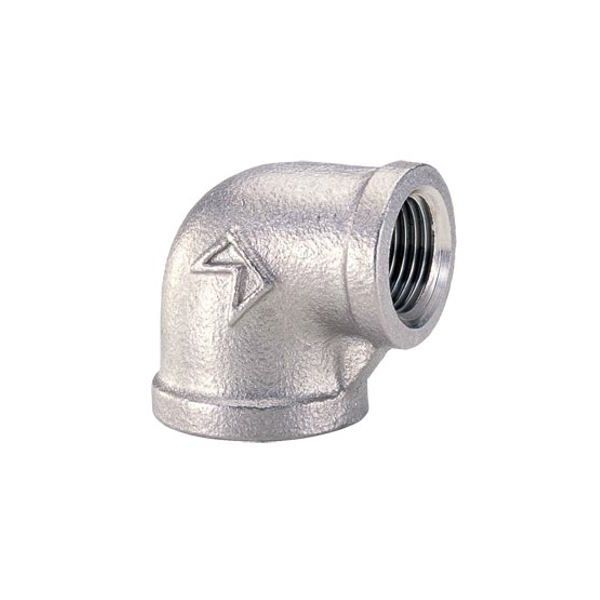 ステンレス鋼管継手 ねじ込み形 径違いエルボ(PRL) PRL2-40A 呼び径(A):40AX25A 呼び径(Rc)::