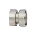 ステンレス鋼管拡管式管継手ナイスジョイント 袋ナット付短管(NJSP) NJSP20(SUS304) 全長(mm):37 呼び径(Su)::20