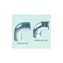 スパイラルダクト用差込継手90°ベンド R1.0 厚み0.6t SD差込継手90ベンド200(1.0R) 呼び径(φ)::200