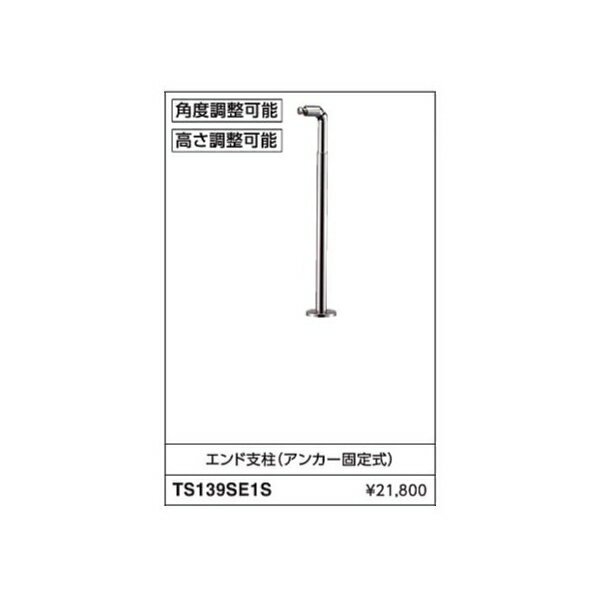 エンド支柱(アンカー固定式) TS139SE1S :