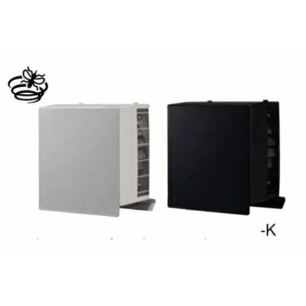 気調システム　室内室外部材　屋外フード　サイクロン給気フード FY-CUX04-K ブラック :