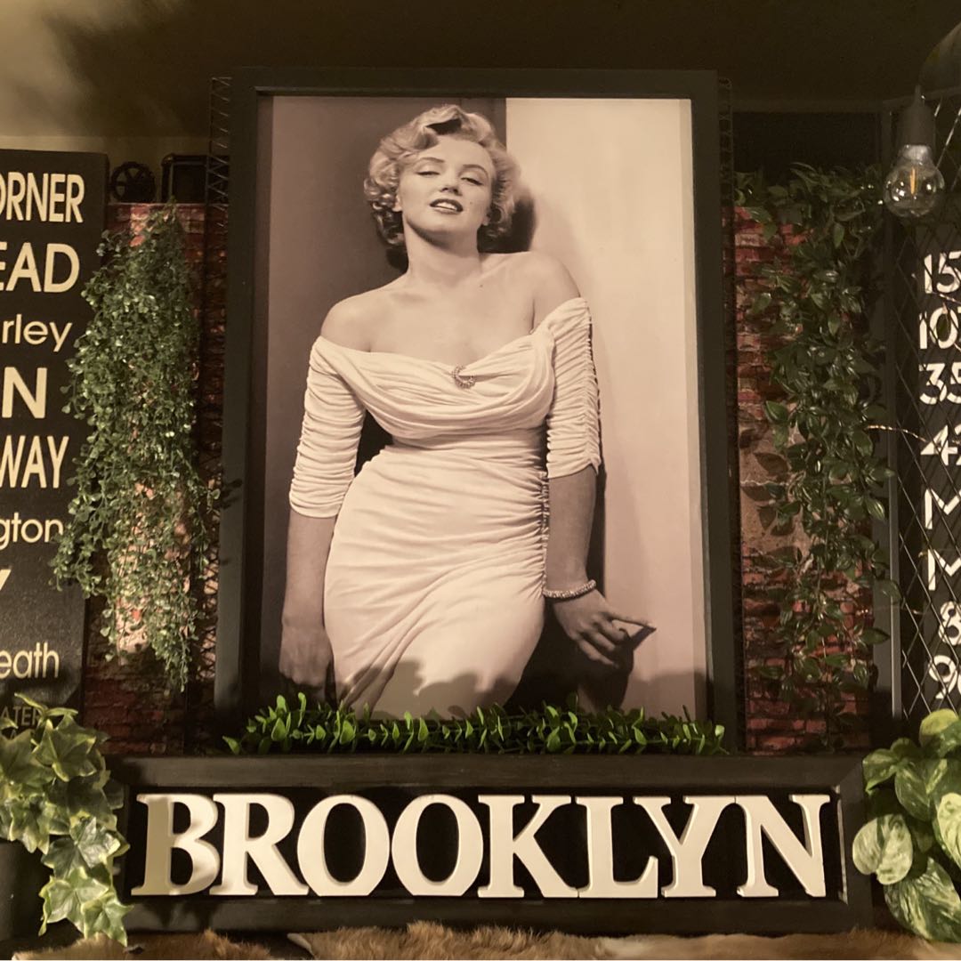 Rakuten - ｢Marilyn Monroe｣ver.3!! キャンバス製 高級アートパネル!! ブルックリンスタイル 男前インテリア アメリカンビンテージ BROOKLYN NEWYORK ポップアート アートパネル カフェインテリア アメリカンカジュアル VINTAGE DandyLifeSpace