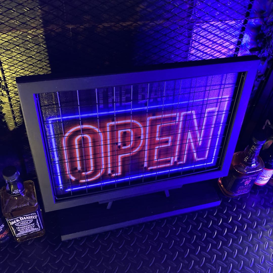 Rakuten - ｢OPEN＆DINER｣キャンバス製アイアンフェンス仕上アートパネル 男前インテリア アメリカンビンテージ アートパネル インダストリアル GARAGE ガレージ アメカジ雑貨 industrial BROOKLYN ミッドセンチュリーインテリア メタルサイン ブリキ看板 DandyLifeSpace
