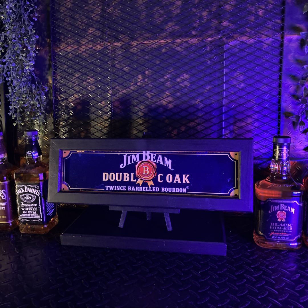 JIM BEAM BLACK スイープサイン JIM BEAM BLACK スイープサイン