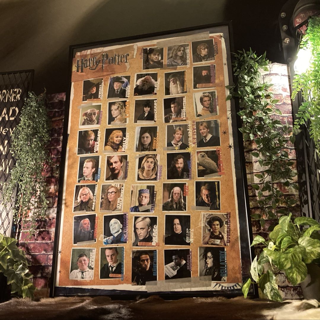 Rakuten - ｢Harry Potter Characters｣超超大型アートポスター ブルックリンスタイル 男前インテリア アメリカンダイナー アメリカンビンテージ 店舗装飾 アメリカンカジュアル CAFE 店舗什器 ミッドセンチュリーインテリア ハリーポッター カフェインテリア DandyLifeSpace