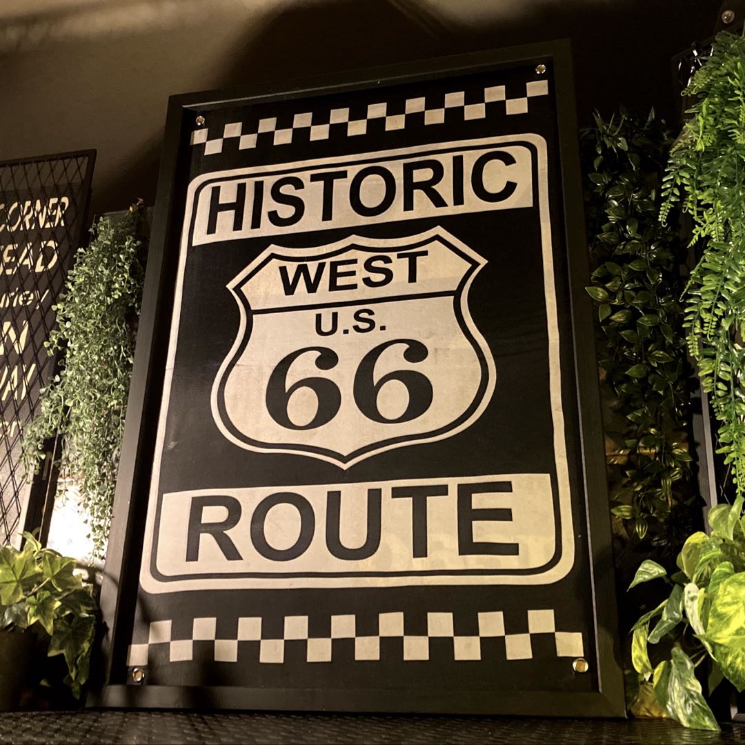 ｢ROUTE66 HISTORIC ART II｣超超大型アートパネル(額入り) 男前インテリア アメリカンビンテージ アメリカンカジュアル アートパネル California 西海岸インテリア ヴィンテージ アメリカンカントリー ウエストコースト HISTORIC DandyLifeSpace