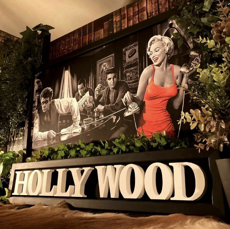 ｢HOLLYWOOD ART｣Ver.2!! キャンバス製 アートパネル(額付き)!! アートパネル アメカジ HOLLYWOOD アメリカンビンテージ カフェインテリア アメリカンダイナー ハンフリーボガート エルビスプレスリー マリリンモンロー ジェームスディーン VINTAGE DandyLifeSpace