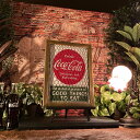 ｢COCA-COLA｣Ver.8 メタル製 アイアンメッシュアートパネル カフェインテリア アメリカンビンテージ アートパネル メタルサイン 男前インテリア アメリカンカジュアル オールドアメリカン レトロアメリカン 店舗什器 ティンプレート DandyLifeSpace