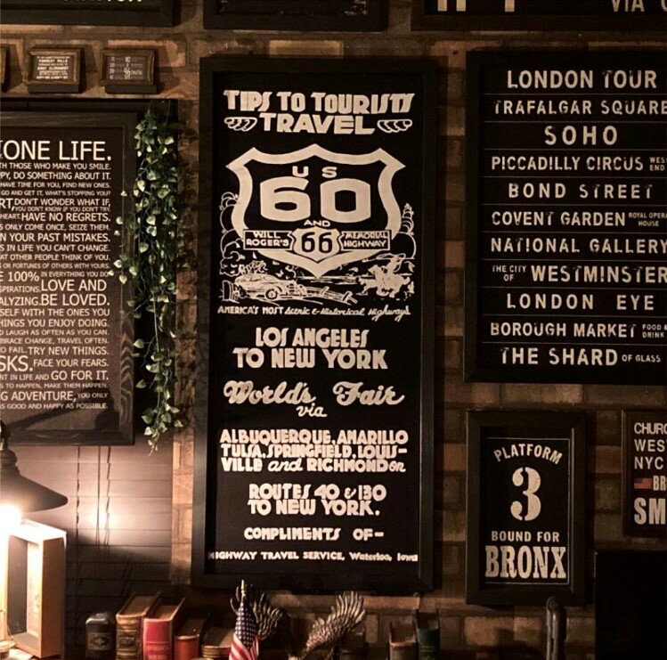 BLACK VINTAGE No.2!! ROUTE66A[g(zt)!! ^TCY!! ubNCeA jOCeA AJre[W JtFCeA C_XgA oX[TC BROOKLYN NEWYORK A[gpl X܏Y Xܑ ROUTE66 VINTAGE DandyLifeSpace